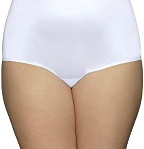 Vanity Fair Perfectly Yours Traditional Cotton Brief Panties | Women's Underwear | Comfortable Fit | Everyday Wear | Sof