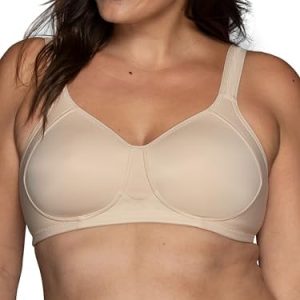 Vanity Fair Medium Impact Sports Bras for Women | Breathable & Moisture Wicking | Padded Cups up to DDD | Ideal for Acti